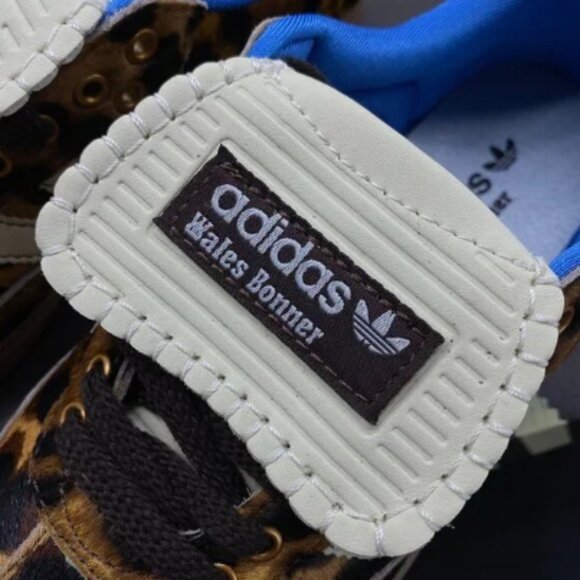 Wales Bonner Adidas Leopard Print Women's Sneakers Sz 7 1/2. TOO CUTE! - Picture 4 of 7